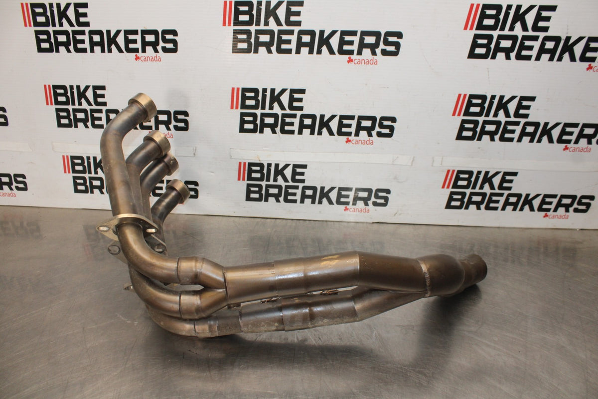 17 YAMAHA YZF R6 EXHAUST HEADER PIPES MANIFOLD BB922