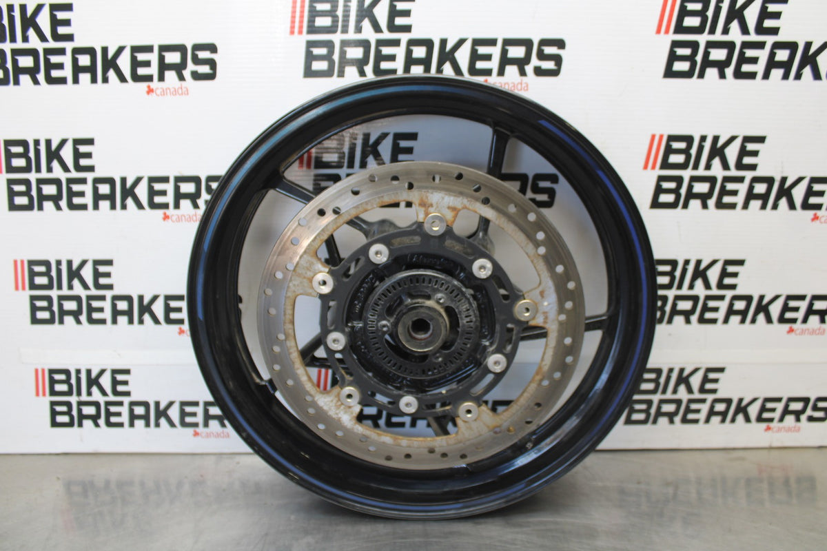 24-25 KAWASAKI NINJA 500 ABS FRONT WHEEL FRONT RIM & ROTOR BB899