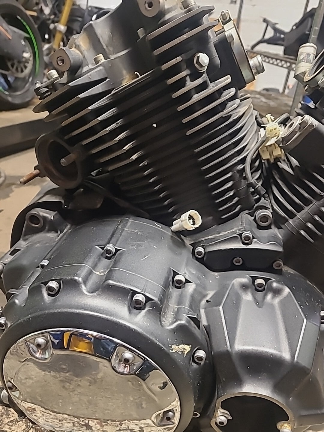 2007 Yamaha V Star 1300 XVS1300A ENGINE MOTOR BB78