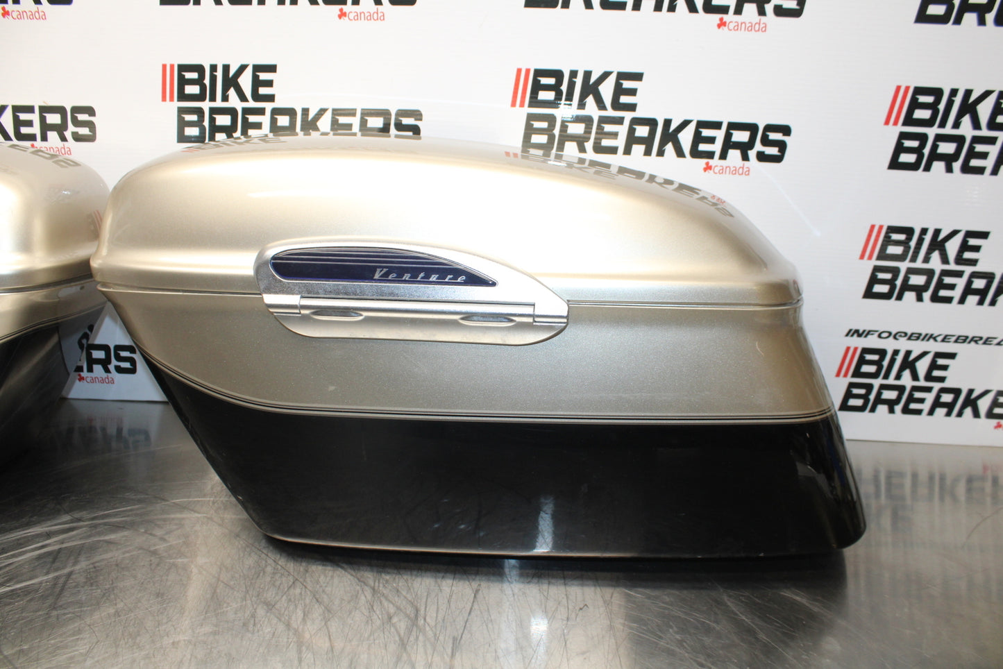 09 YAMAHA ROYAL STAR XVZ1300TF VENTURE CARGO LUGGAGE SADDLEBAG BAG SET BB151