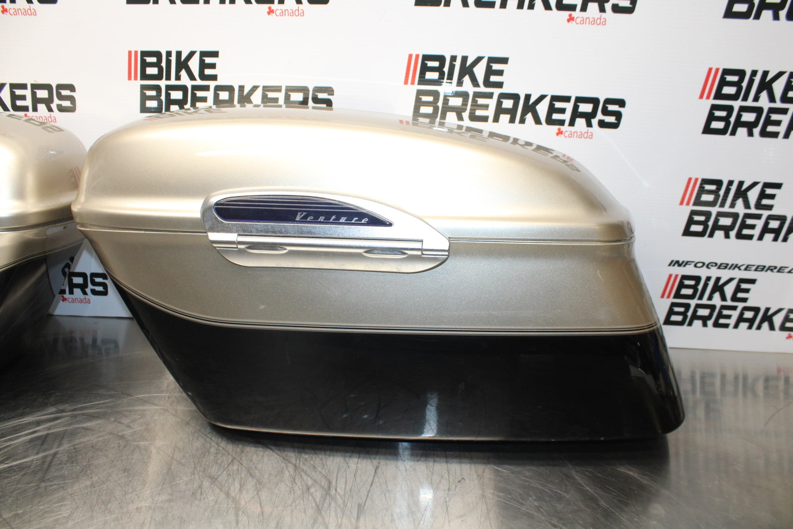 09 YAMAHA ROYAL STAR XVZ1300TF VENTURE CARGO LUGGAGE SADDLEBAG BAG SET BB151