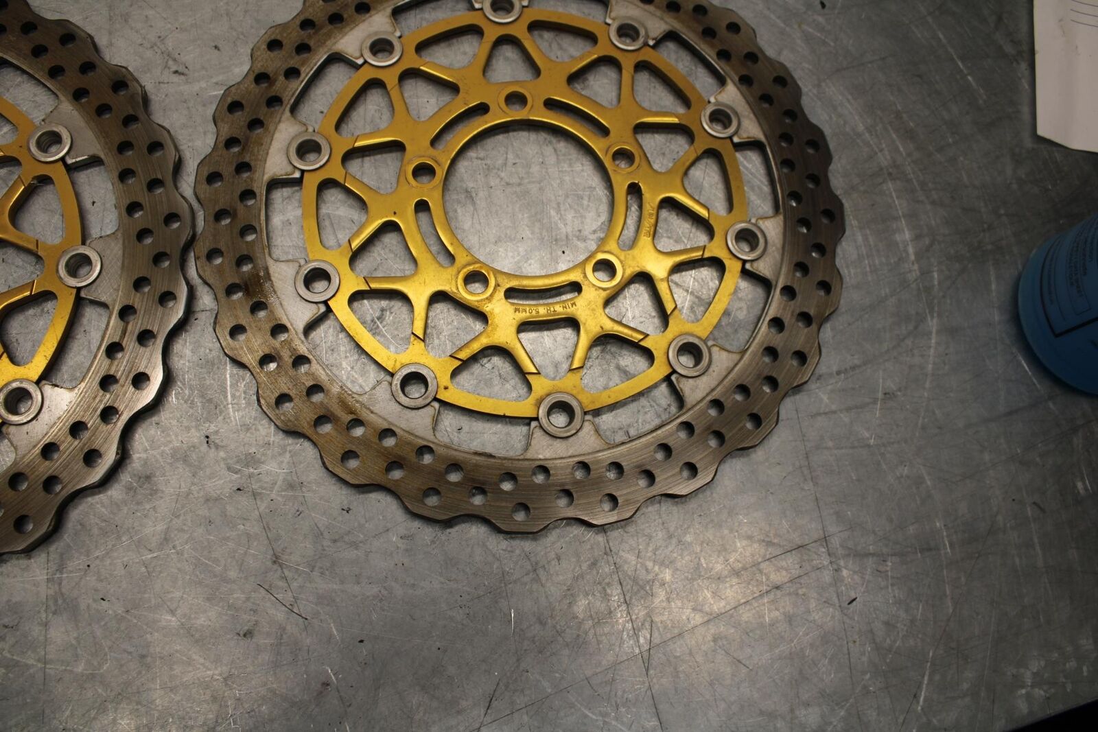 11-15 KAWASAKI ZX1000R FRONT LEFT RIGHT BRAKE ROTORS DISCS BB445