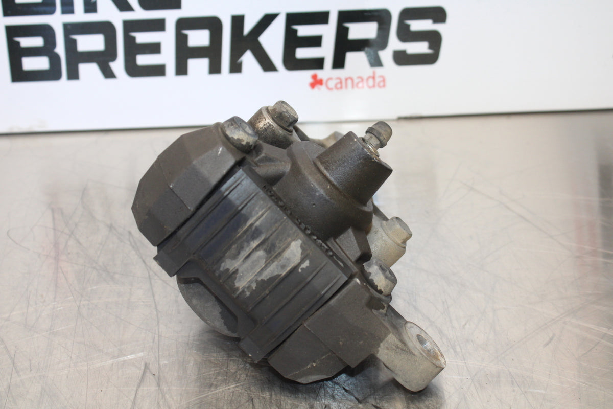 00 SUZUKI SV650 REAR BACK BRAKE CALIPER W MOUNT BRACKET BB156