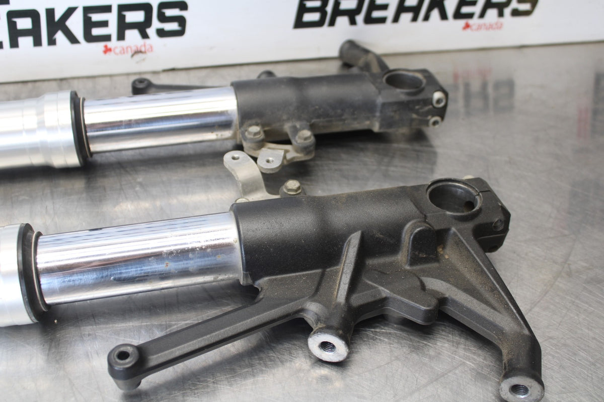 09 KAWASAKI CONCOURS 14 ZG1400B FRONT FORKS SHOCK SUSPENSION SET PAIR BB875