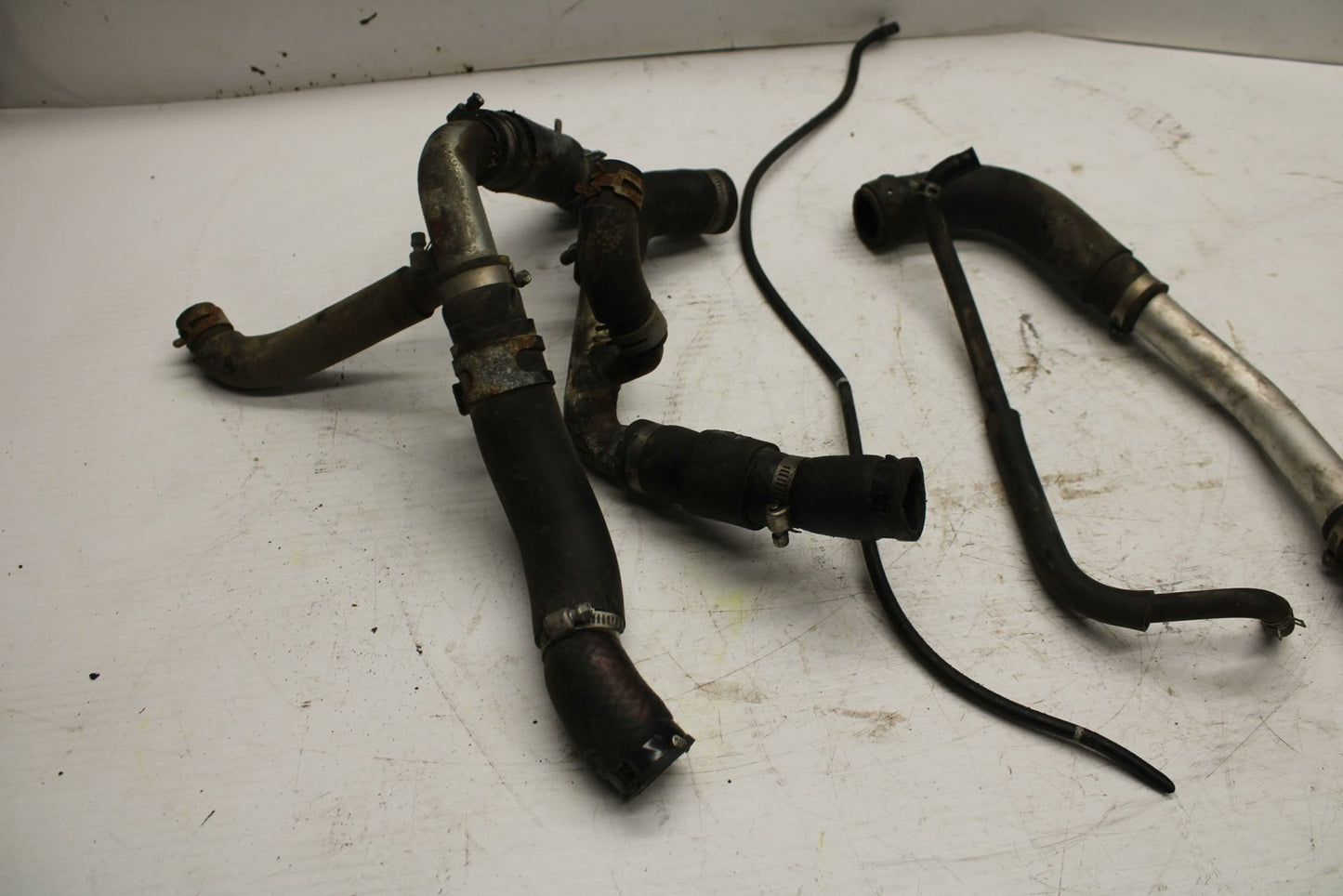 07 YAMAHA YZF R6 2c0 RADIATOR HOSES ENGINE COOLANT WATER PIPES HOSE BB284
