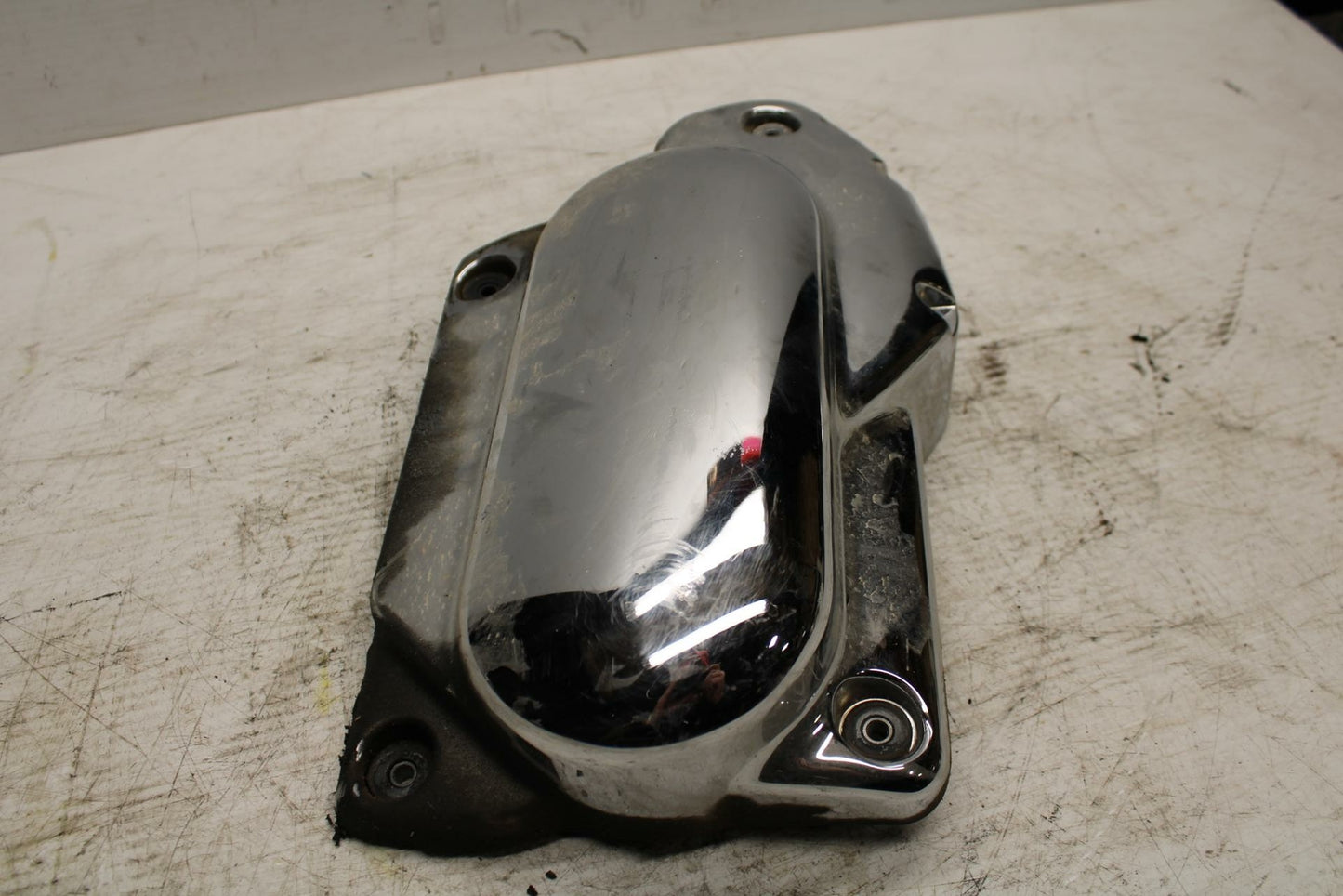02-03 YAMAHA V STAR 1100 ENGINE SHAFT CHROME COVER BB308