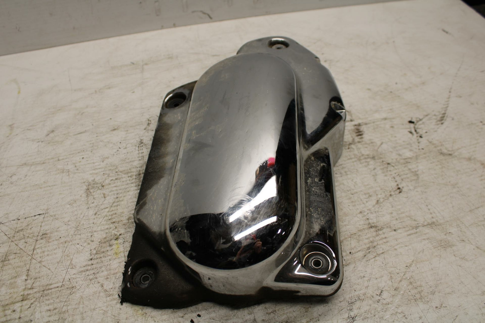 02-03 YAMAHA V STAR 1100 ENGINE SHAFT CHROME COVER BB308