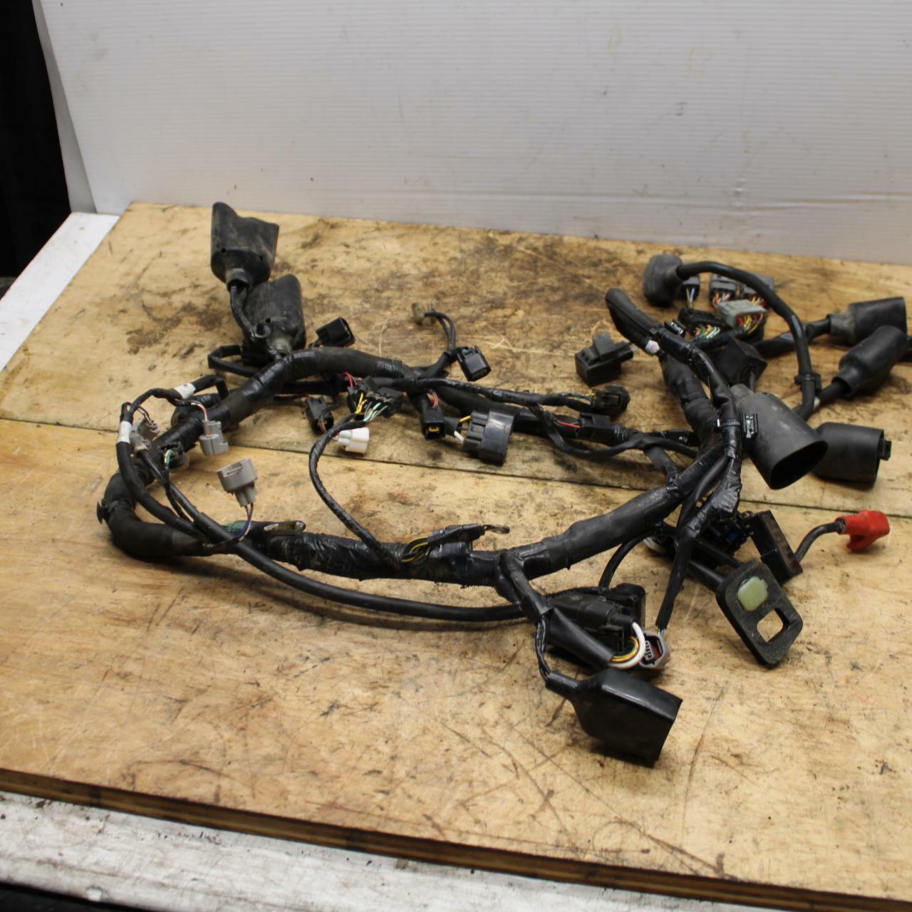 13-18 KAWASAKI NINJA ZX6R MAIN ENGINE WIRING HARNESS MOTOR WIRE LOOM BB342