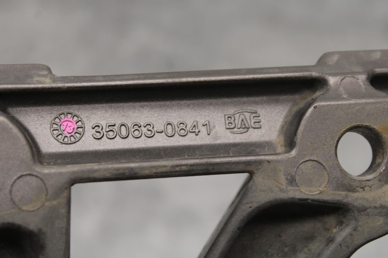 15-16 KAWASAKI EX300 REAR BACK PASSENGER PEG SET PAIR BB635