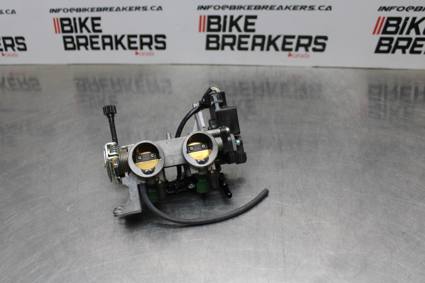 13-17 KAWASAKI NINJA 300 EX300 ABS MAIN FUEL INJECTORS / THROTTLE BODIES BB187