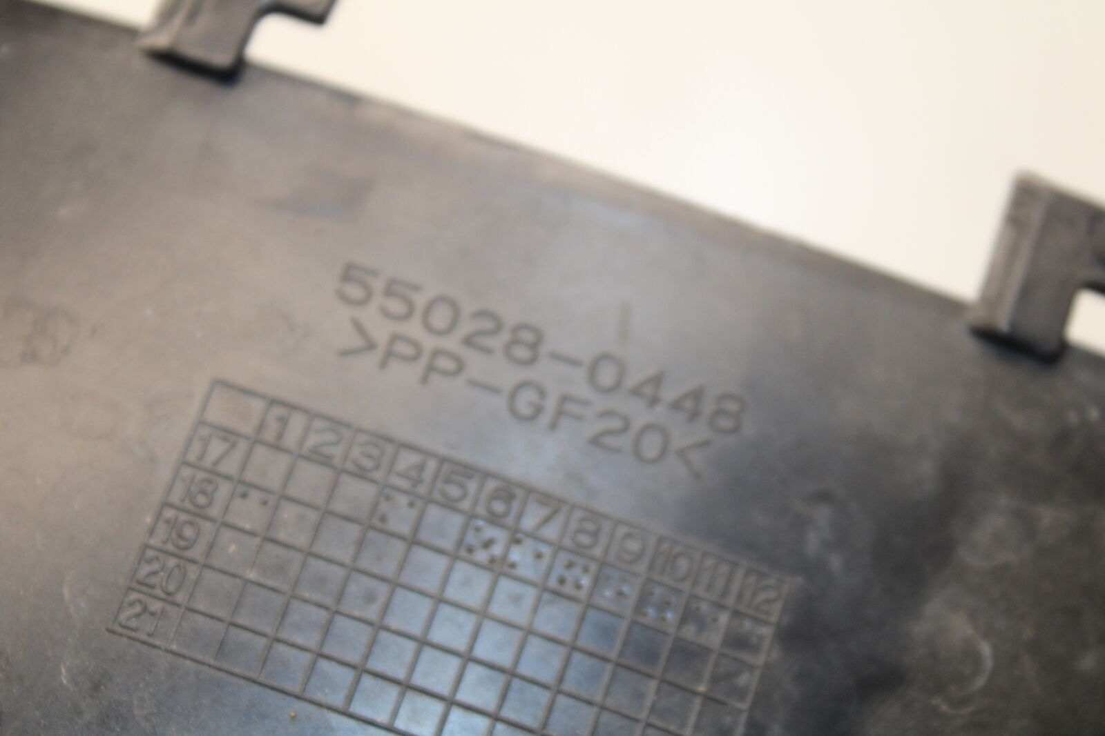 13-18 KAWASAKI NINJA ZX6R LEFT INNER FAIRING COWL PANEL TRIM OEM BB666