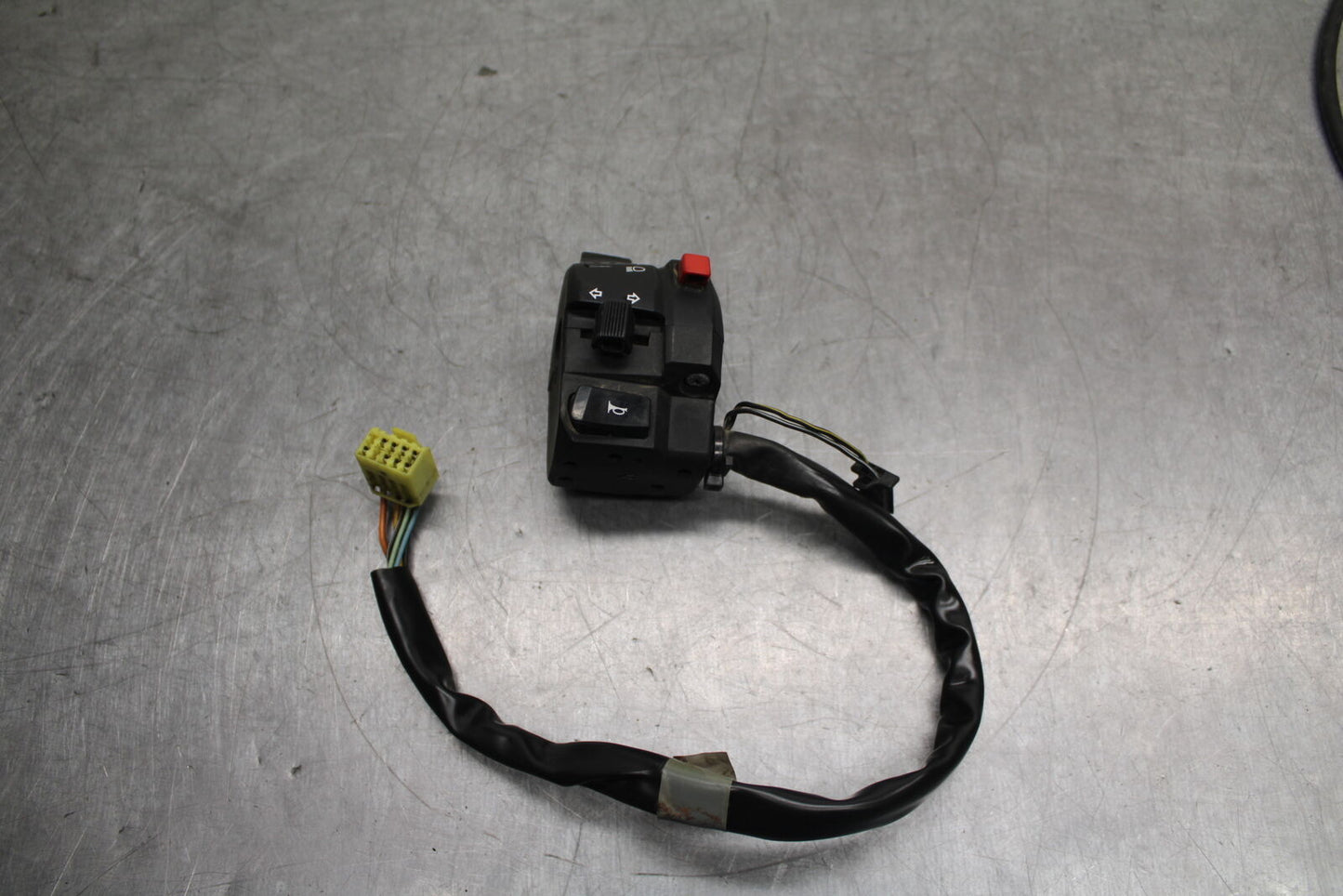 08-10 SUZUKI GSXR750 LEFT CLIP ON HANDLE HORN SIGNALS SWITCH SWITCHES BB113