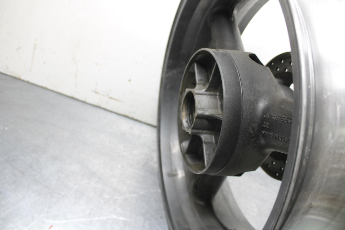 97-98 SUZUKI GSXR 600 SRAD REAR WHEEL AND ROTOR BACK BRAKE DISC BB636