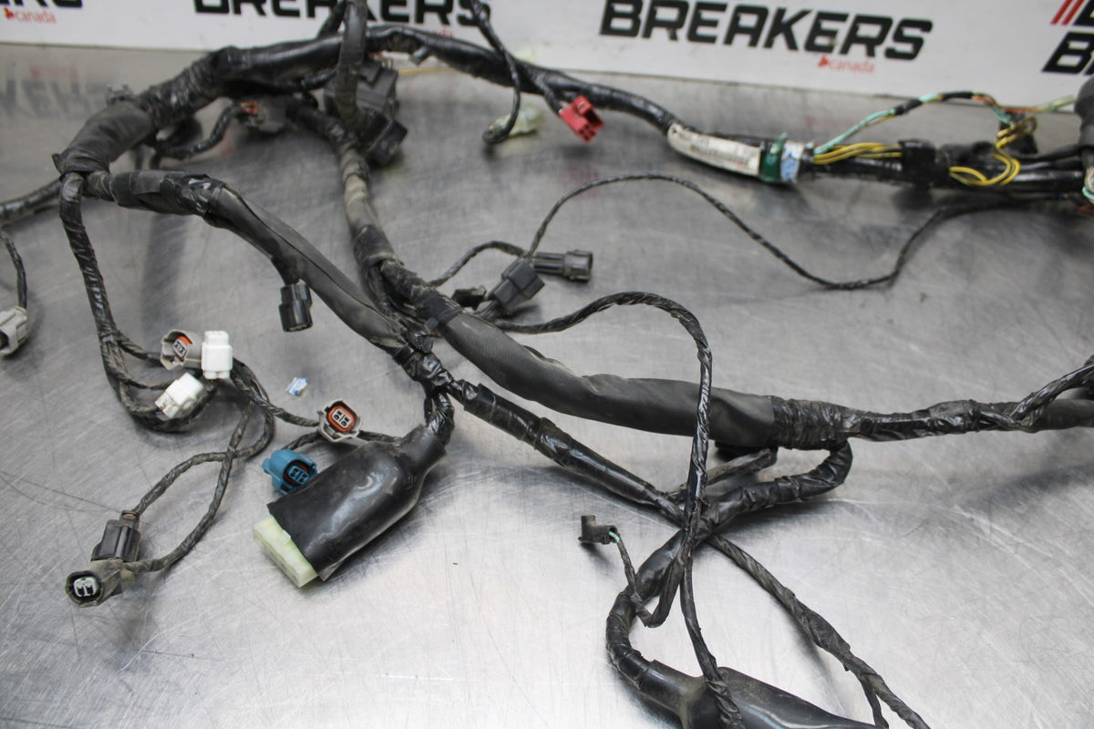 06 KAWASAKI NINJA 650 EX650 MAIN ENGINE WIRING HARNESS MOTOR WIRE LOOM BB823