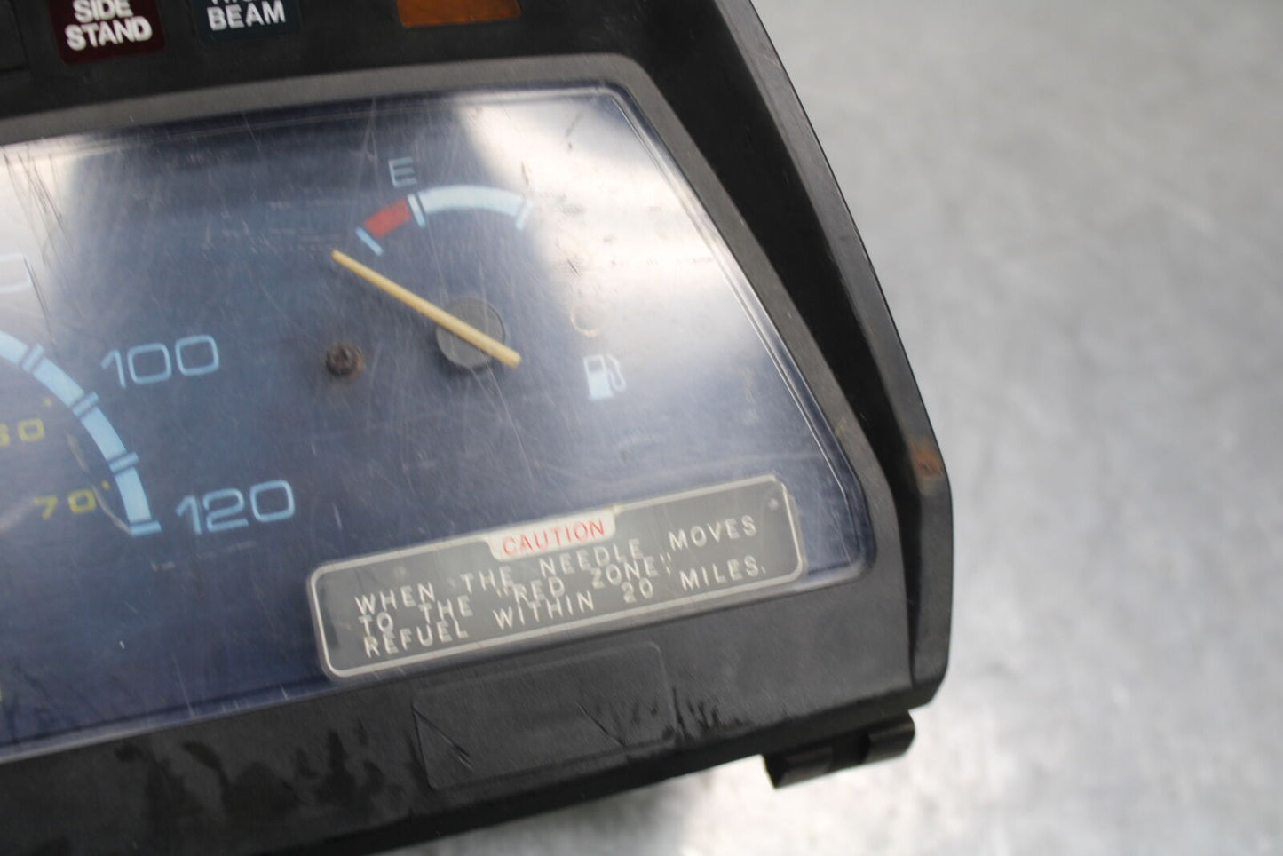 83-85 YAMAHA RIVA 180 XC180 SPEEDO TACH GAUGES DISPLAY CLUSTER SPEEDOMETER BB109