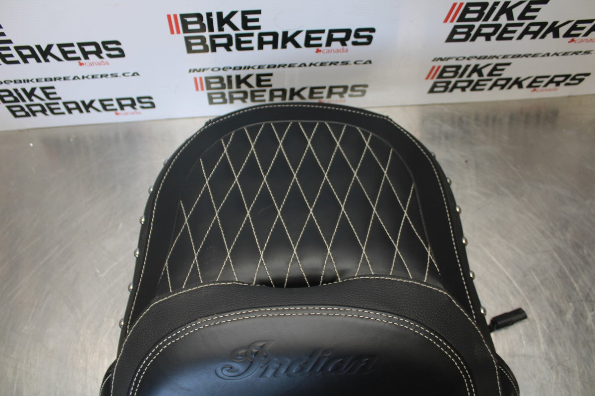 18 INDIAN ROADMASTER HEATED FRONT REAR SADDLE SEAT BB191