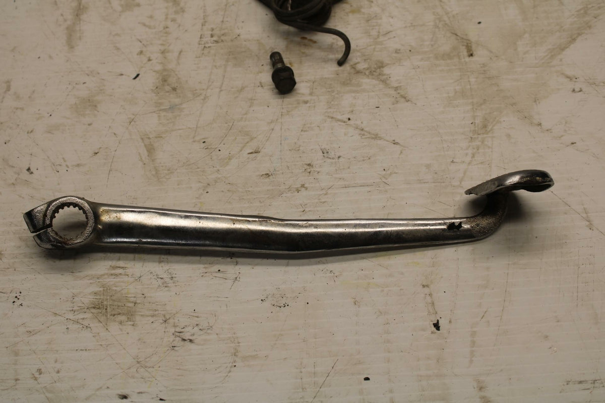77-79 SUZUKI GS750 RIGHT REARSET BRAKE FOOT PEDAL BB258