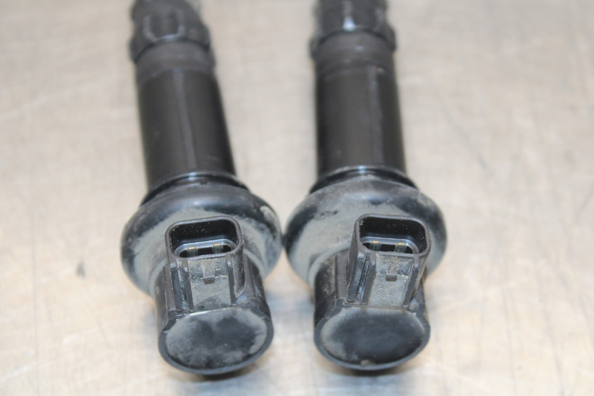 14-17 YAMAHA FZ07 IGNITION COILS COIL SPARK PLUG CAPS BB766