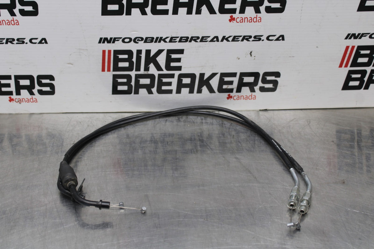 17-24 SUZUKI SV650 THROTTLE CABLES LINES BB829