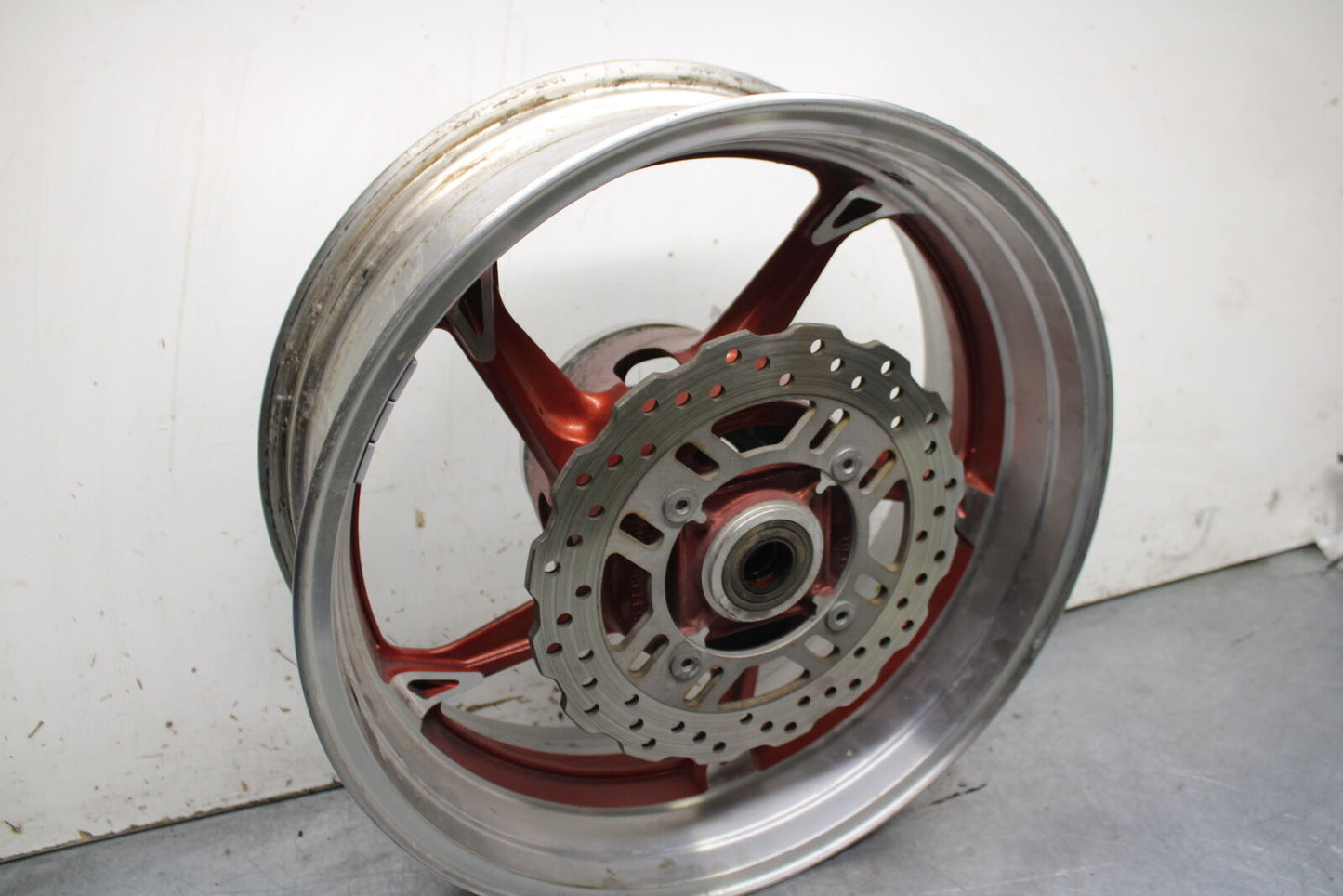 12-13 KAWASAKI Z1000 REAR WHEEL BACK RIM BB743