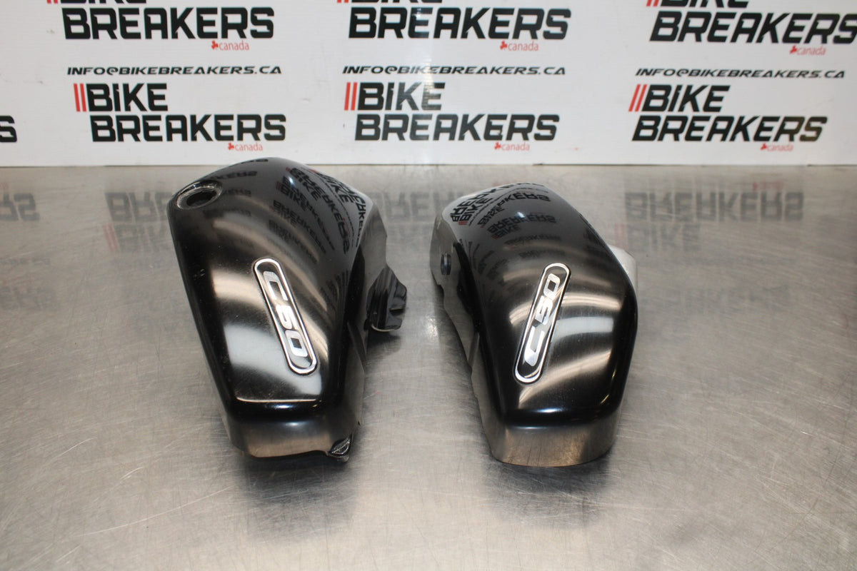 15 SUZUKI BOULEVARD C50 SIDE COVER PANEL COWL FAIRING SET PAIR BB775