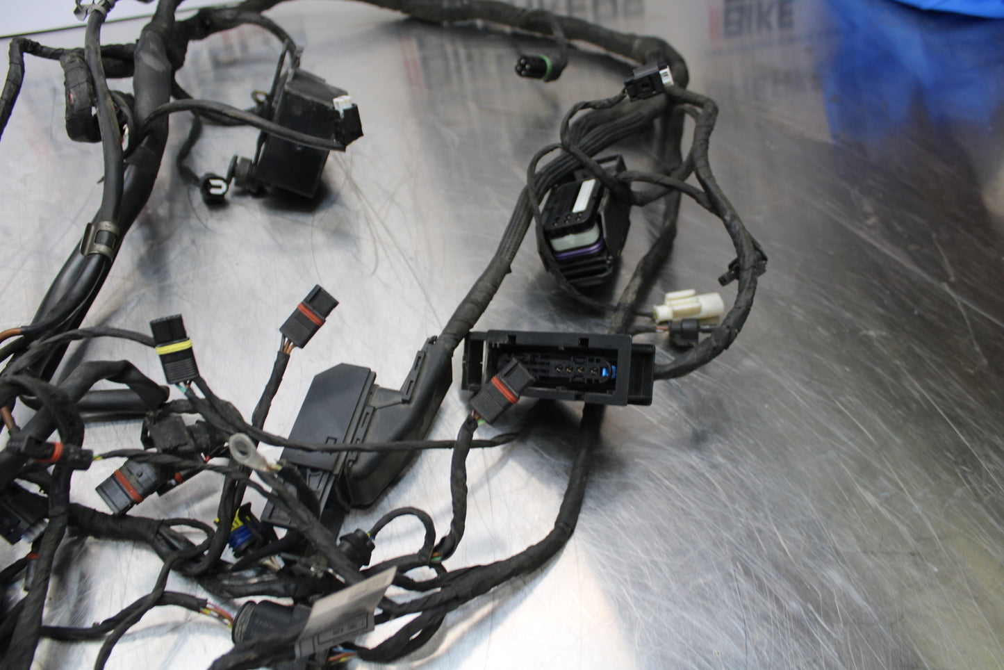 06-12 BMW F800ST MAIN ENGINE WIRING HARNESS MOTOR WIRE LOOM BB144