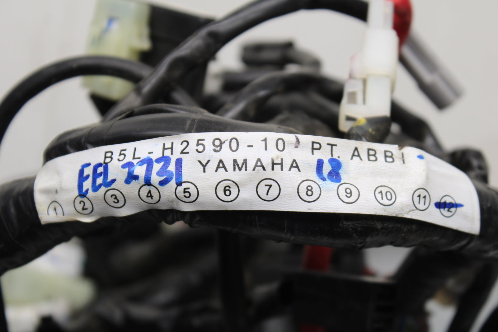 19-21 YAMAHA YZF R3 MAIN ENGINE WIRING HARNESS MOTOR WIRE LOOM BB121