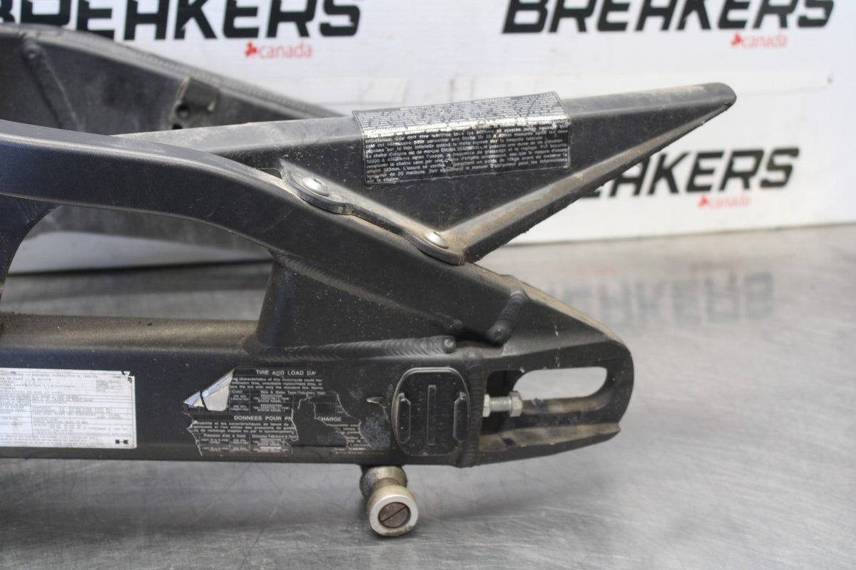 07-08 KAWASAKI NINJA ZX6R REAR SWINGARM BACK SUSPENSION SWING ARM BB937