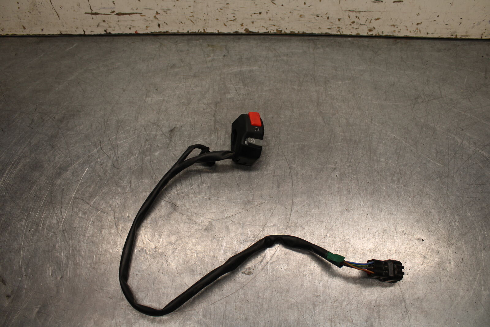 13-17 KAWASAKI NINJA ZX6R ZX636E RIGHT CLIP ON KILL OFF START SWITCH  BB735