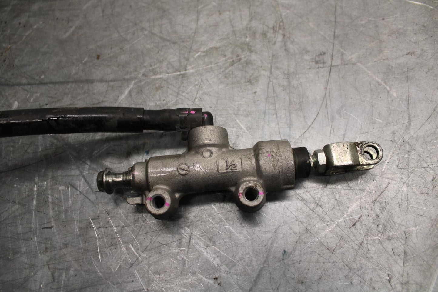 12-17 KAWASAKI NINJA 650 REAR BRAKE MASTER CYLINDER W RESERVOIR 43015-0559 BB470