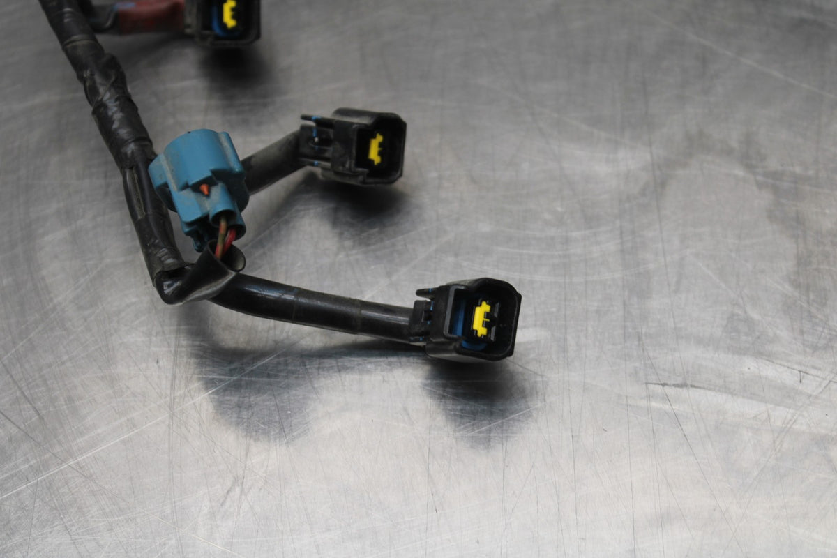 08-16 YAMAHA YZF R6 IGNITION COIL WIRING HARNESS WIRE LOOM BB856