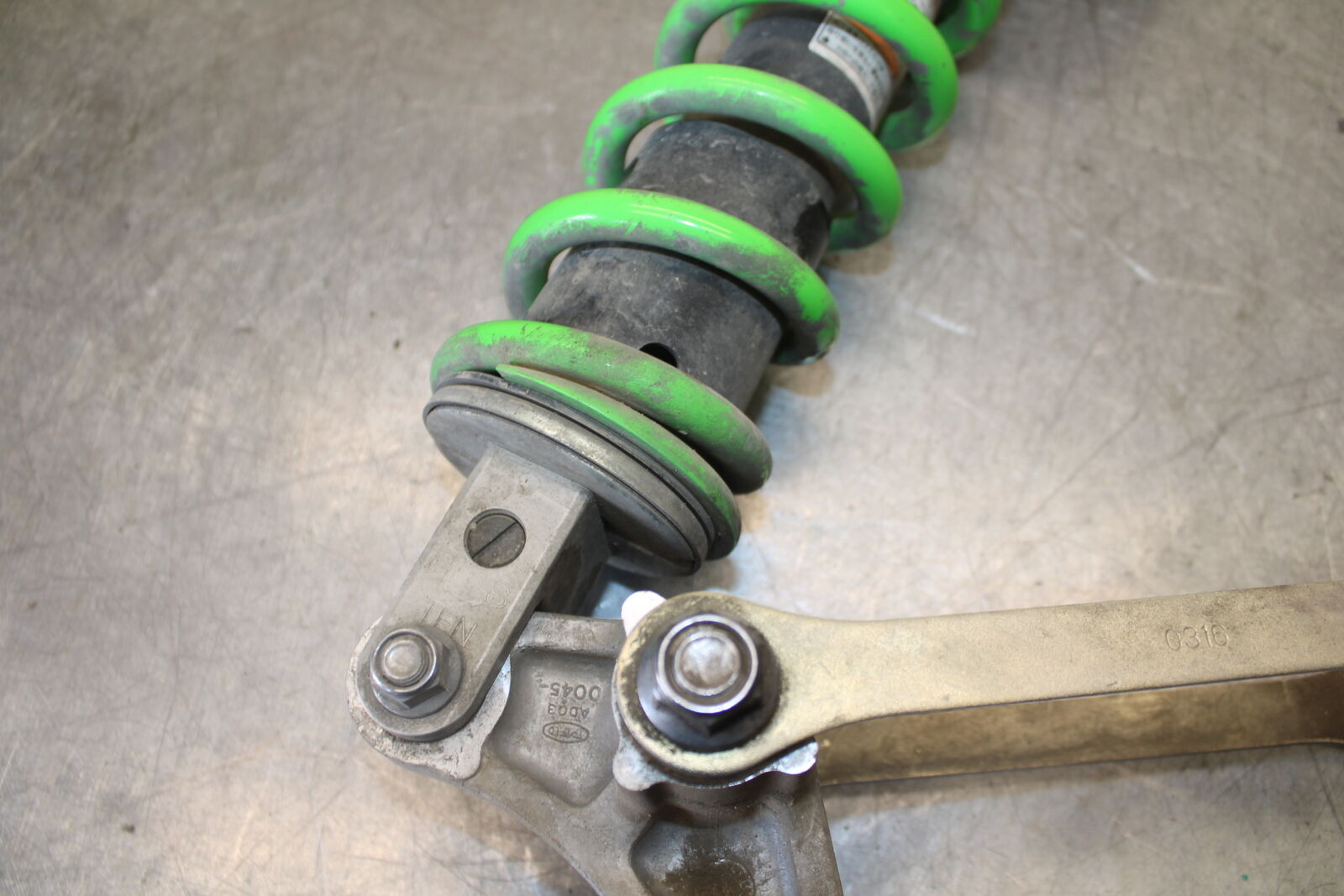 19-23 KAWASAKI NINJA ZX6R REAR BACK SHOCK ABSORBER SUSPENSION BB701