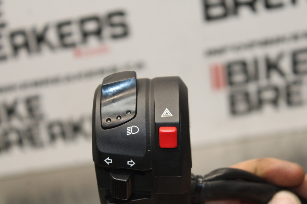 07 SUZUKI GSXR1000 LEFT CLIP ON HANDLE HORN SIGNALS SWITCH SWITCHES BB770