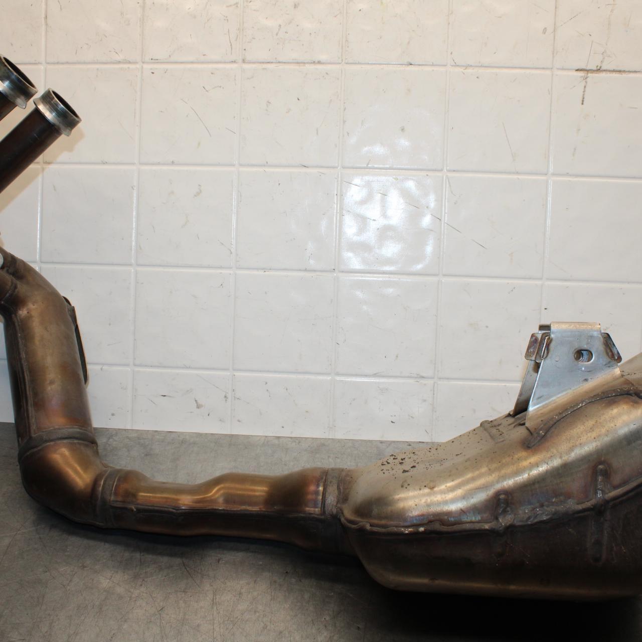 22-23 YAMAHA YZF R7 FULL EXHAUST SYSTEM HEADERS PIPE MUFFLER BB583