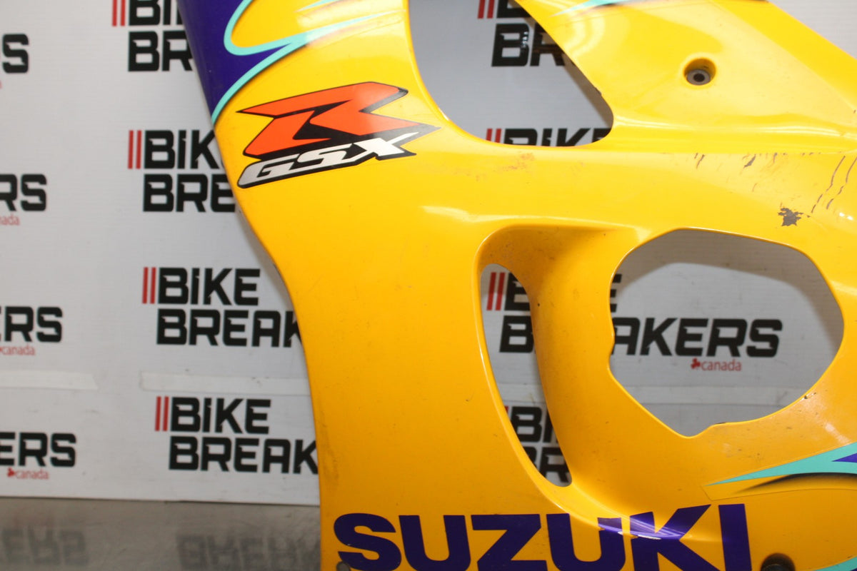 97-00 SUZUKI GSXR600 SRAD LEFT LOWER MID UPPER SIDE FAIRING COWL BB921