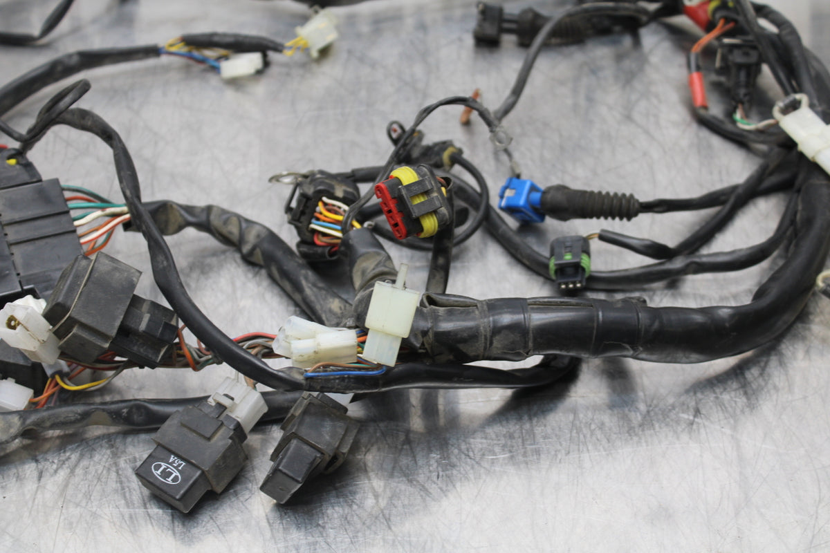 08 MOTO GUZZI BREVA 750 MAIN ENGINE WIRING HARNESS MOTOR WIRE LOOM BB154