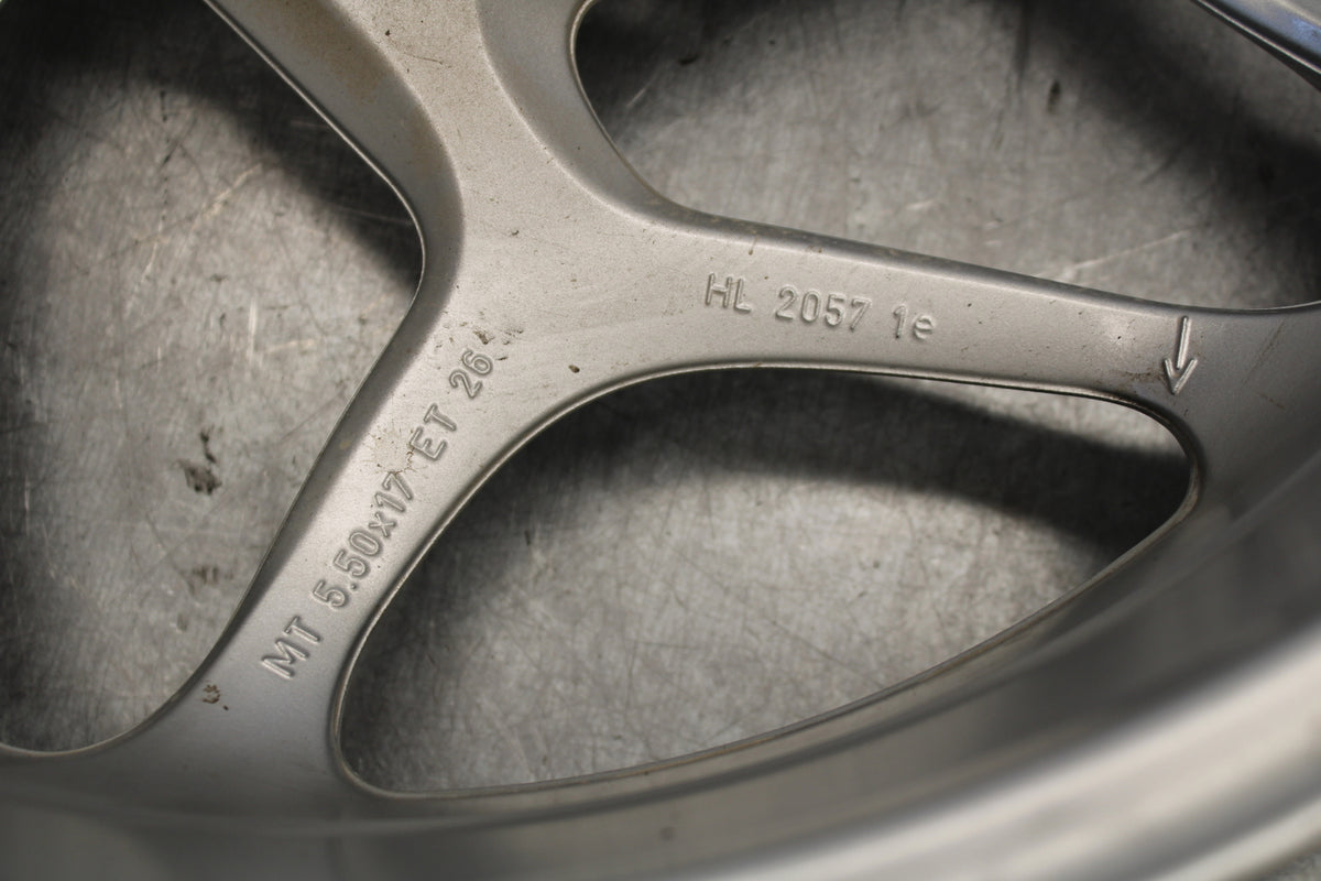 06-12 BMW F800ST REAR WHEEL BACK RIM BB291