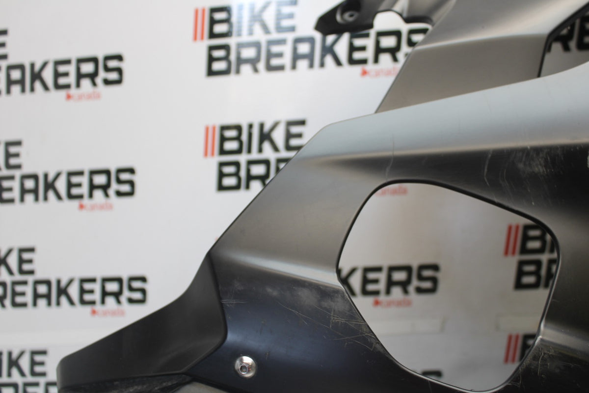 17 YAMAHA YZF R6 RIGHT LOWER MID UPPER SIDE FAIRING COWL  BB922