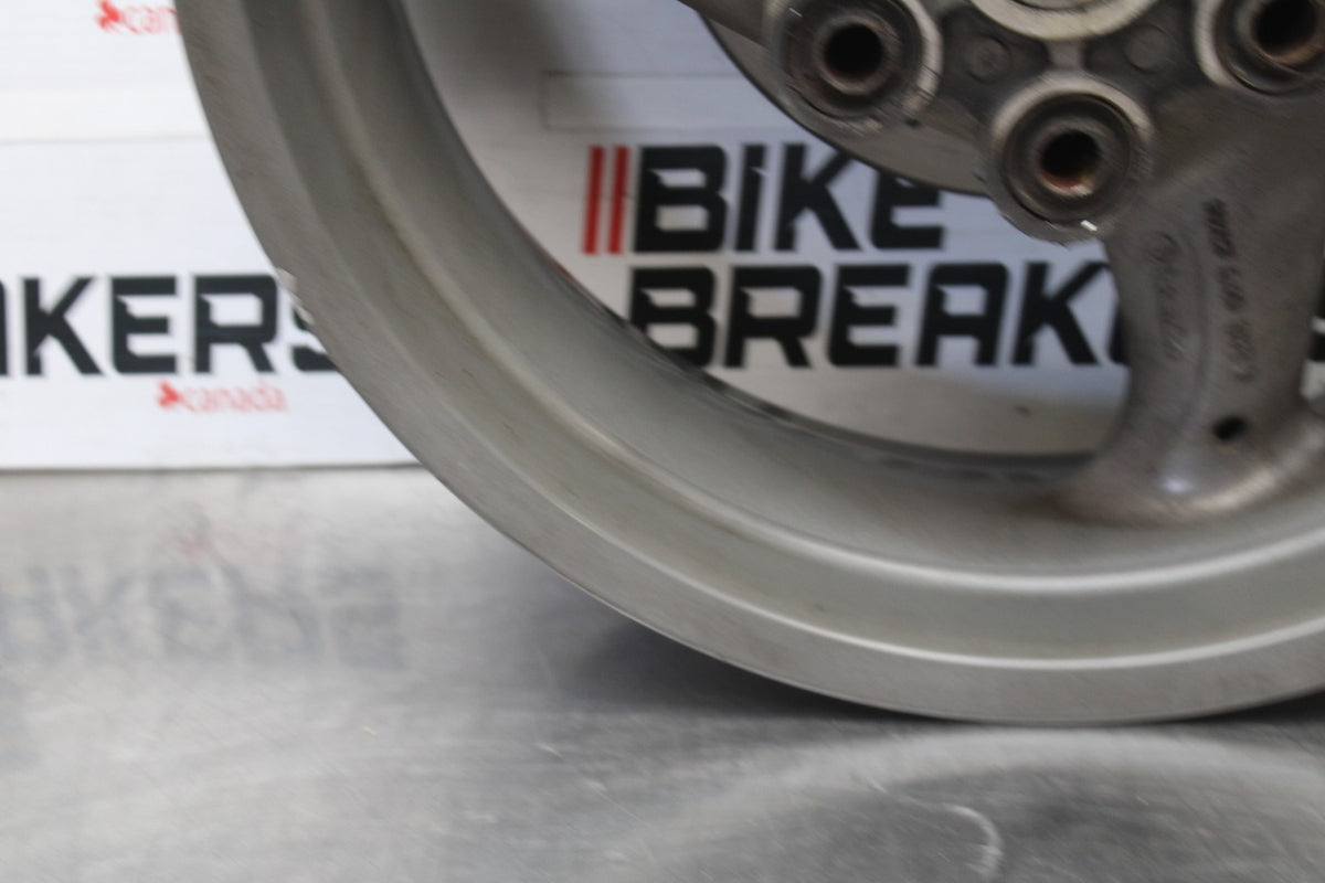 05 DUCATI SUPERSPORT 800 REAR WHEEL BACK RIM & ROTOR BB913