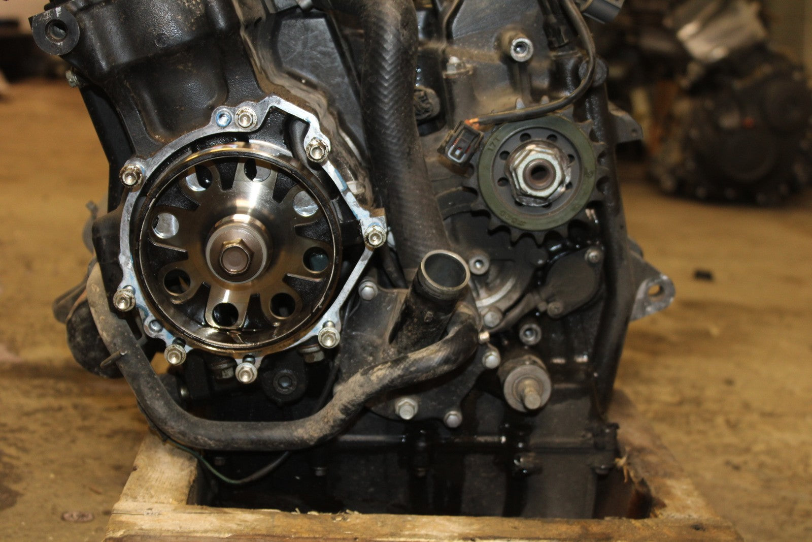 08 KAWASAKI NINJA ZX10R ENGINE MOTOR BB201