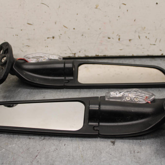 06-07 SUZUKI GSXR750 LEFT RIGHT PAIR REARVIEW MIRRORS SET BB645