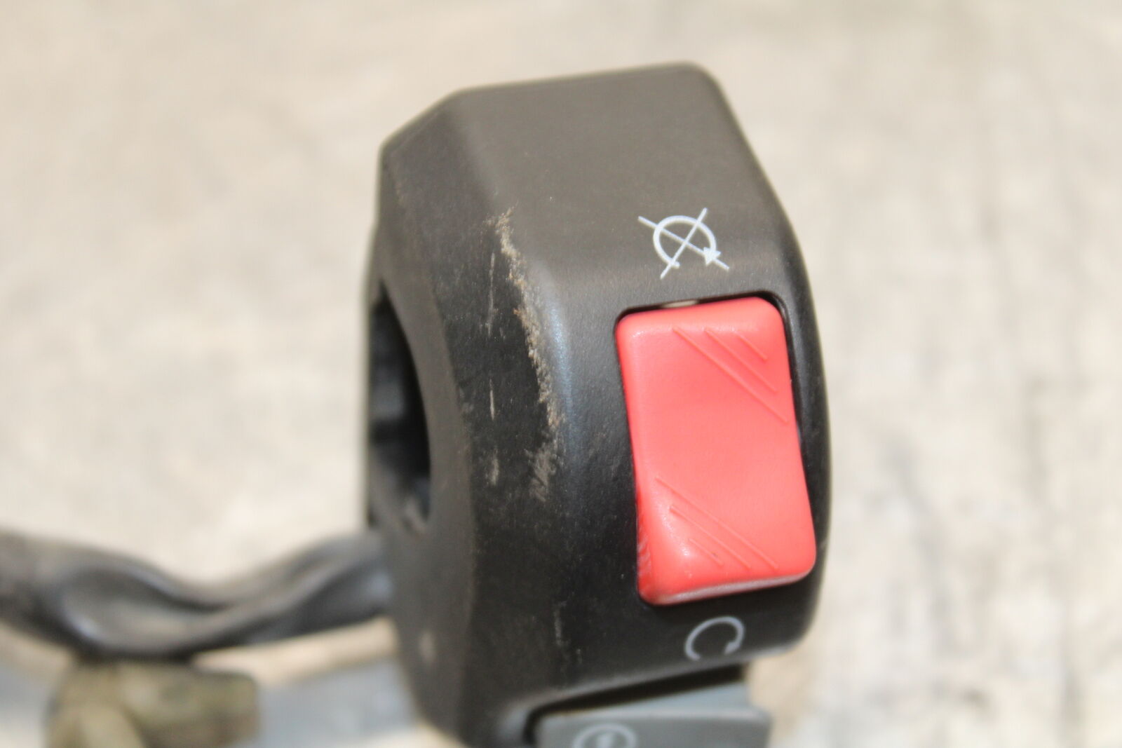 06 YAMAHA YZF R6 RIGHT CLIP ON HANDLE KILL OFF START SWITCH SWITCHES BB716