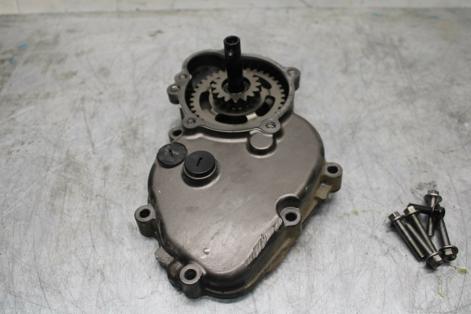 19-20 KAWASAKI NINJA ZX6R STARTER SIDE ENGINE MOTOR COVER BB419