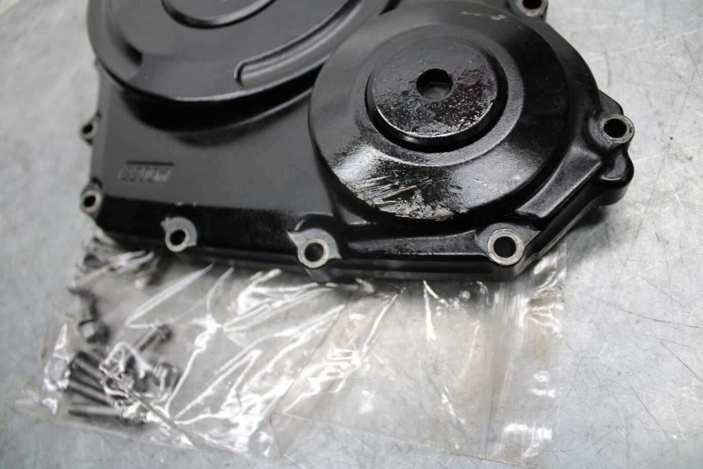2007 Suzuki GSXR750 CLUTCH SIDE ENGINE MOTOR COVER 11341-01H00 BB50