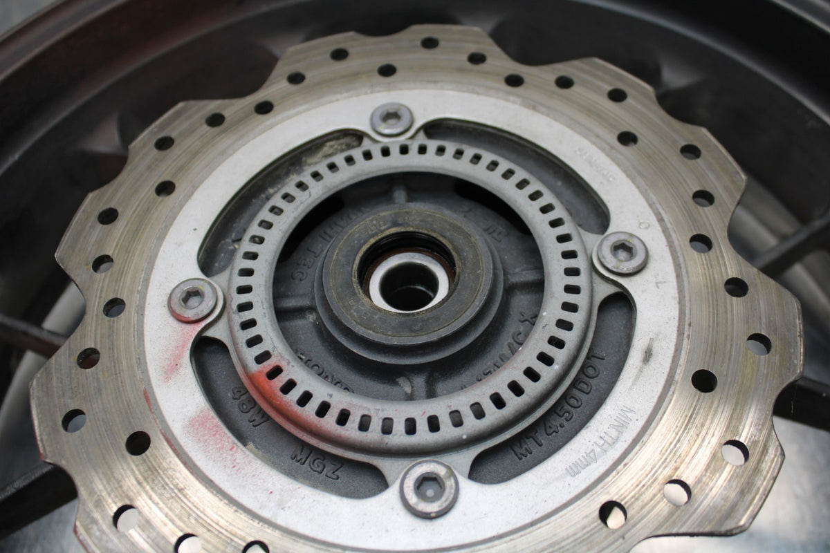 13-15 HONDA CBR500R REAR WHEEL BACK RIM & ROTOR BB834
