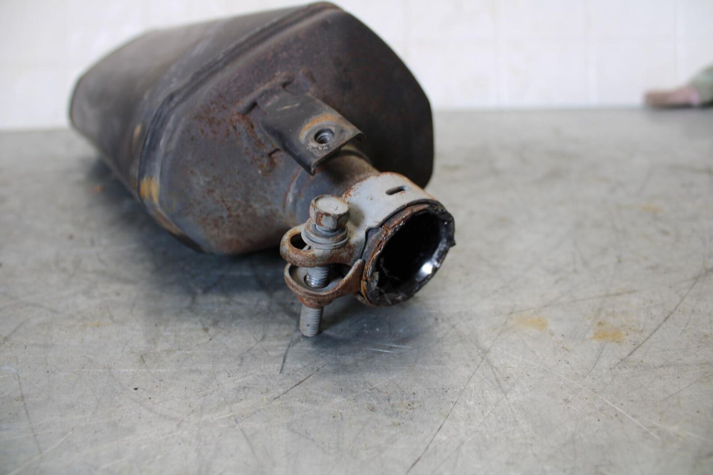 13-17 KAWASAKI NINJA 300 EXHAUST PIPE MUFFLER SLIP ON CAN SILENCER BB429