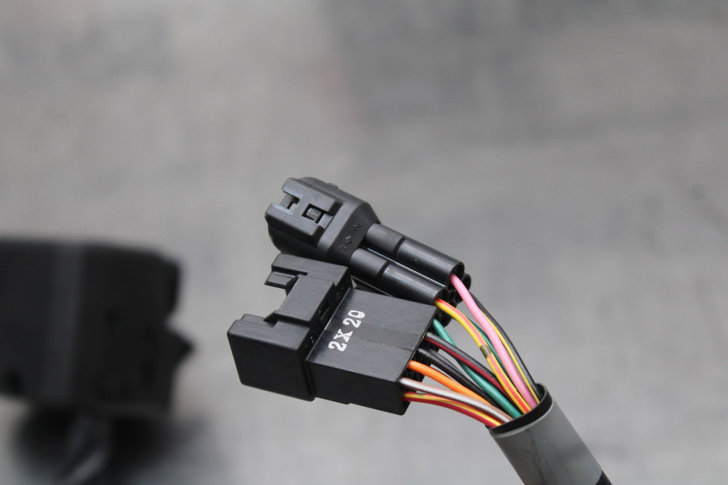 23-24 KAWASAKI NINJA ZX14R LEFT CLIP ON HANDLE HORN SIGNALS SWITCHES BB764