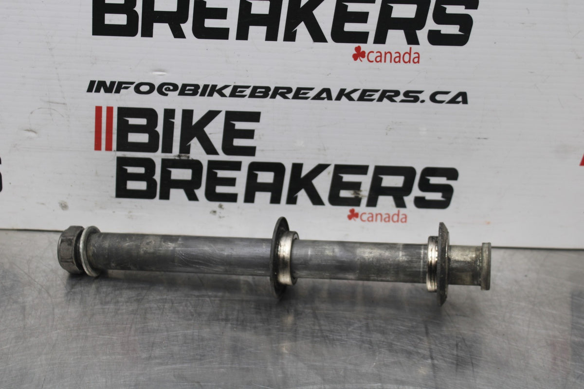 08-16 YAMAHA YZF R6 REAR AXLE BACK WHEEL RIM PIVOT BOLT AXEL BB798