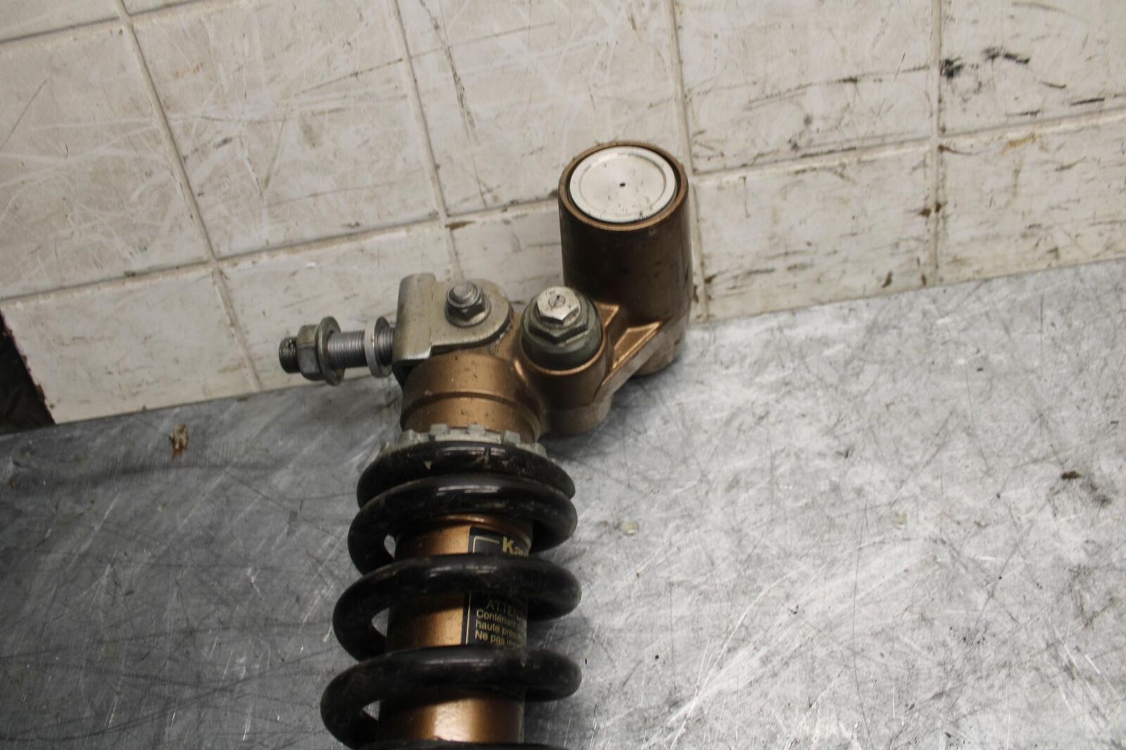 2009 Kawasaki Ninja ZX6R ZX600R REAR BACK SHOCK ABSORBER SUSPENSION BB538