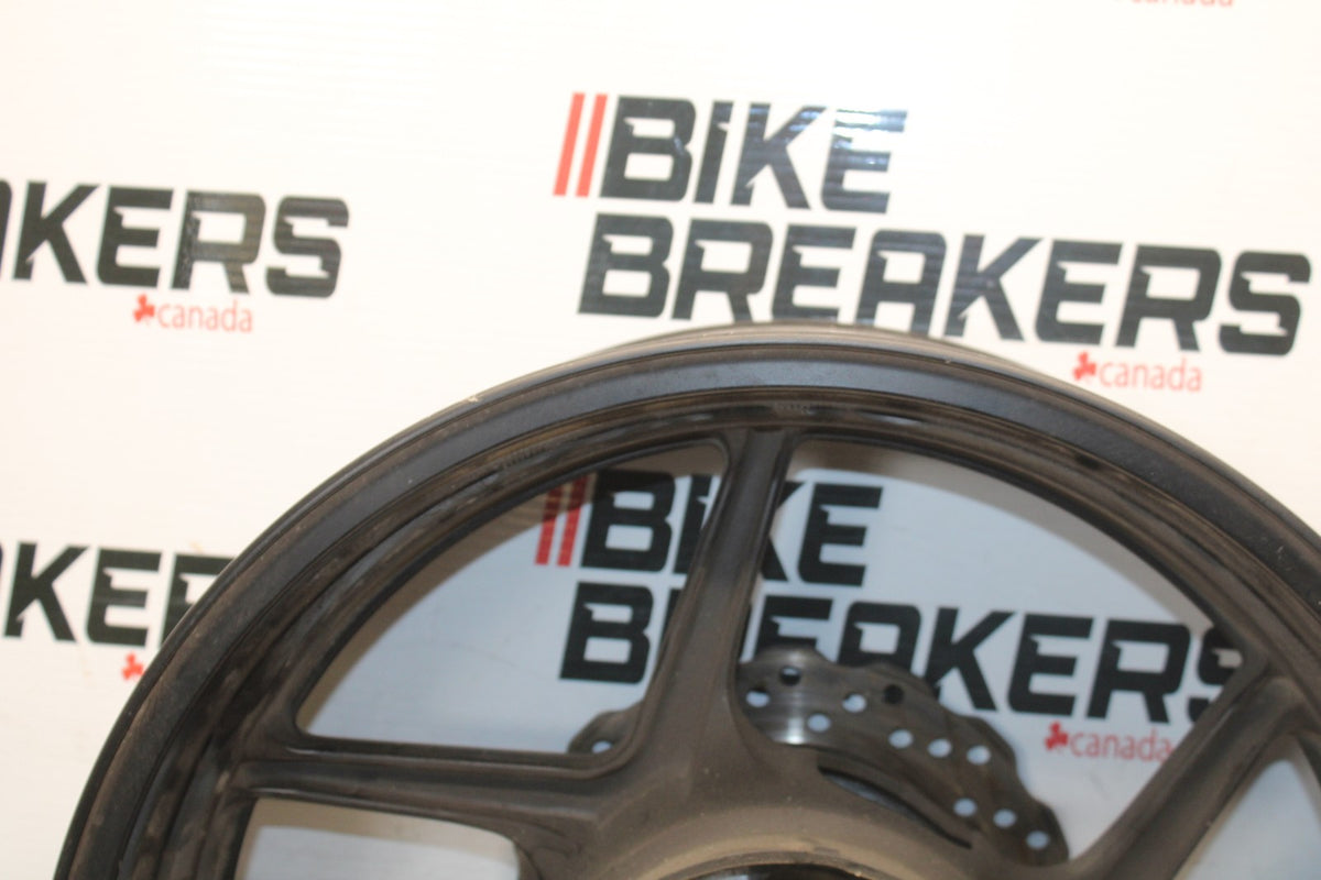04-05 KAWASAKI NINJA ZX10R REAR WHEEL BACK RIM & ROTOR BB931